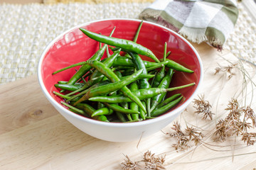 Green pepper isolated