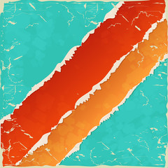 background with colored strips of old paper - obrazy, fototapety, plakaty