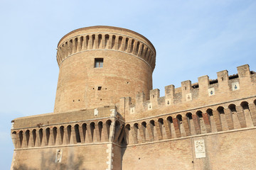Ostia Antica Castle, Italy