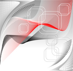 Abstract background in red grey white colors