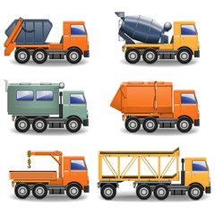 Vector Construction Machines Set 2