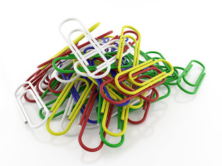bunch of paper clips