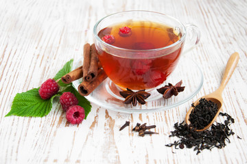 raspberry tea