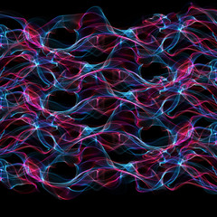 abstract colorful waves