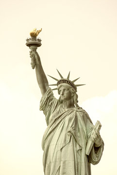 Magnificence of Statue of Liberty - New York City