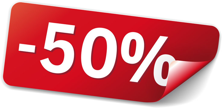 sticker rot -50%