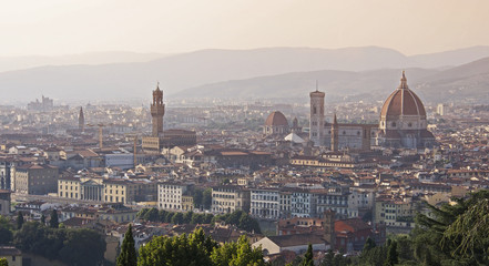 Fototapeta na wymiar Florencja Panorama