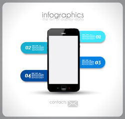 Infographics concept to display your data