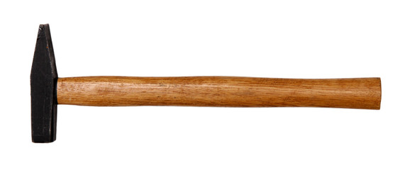 Hammer, isolated on white