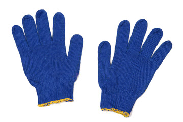 Work gloves, isolated on white