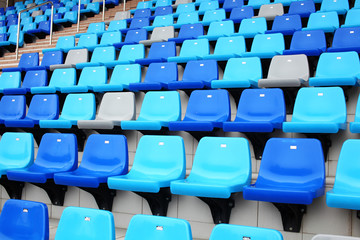 Audience seat in stadium