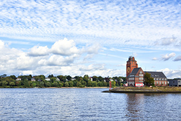Lotsenhaus Semannshöft und Elbufer Hamburg Othmarschen