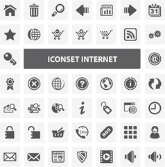 Website Iconset - Internet 44 Basic Icons