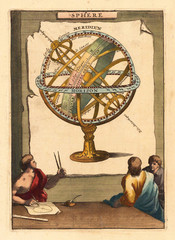 Vintage astronomical chart © Sergey Kamshylin