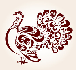 Decorative turkey