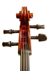 Musical Isolation Of The Head Of A Cello