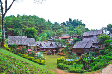 Obraz premium Tourist resort in the north of Thailand