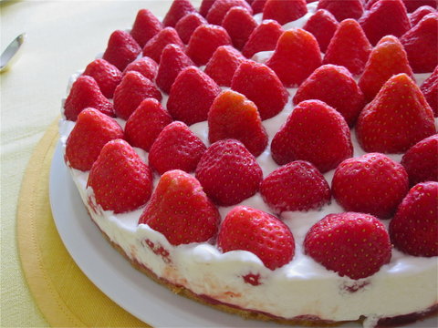 Erdbeerkuchen
