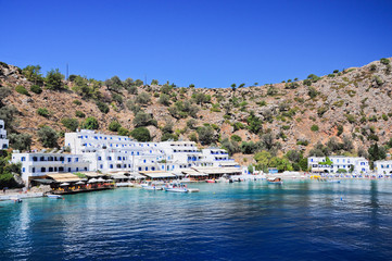 Crete Loutro village