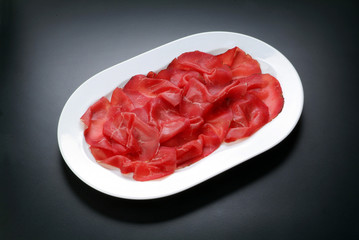 bresaola piatto portata