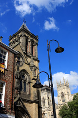 Fototapeta na wymiar York architecture, England