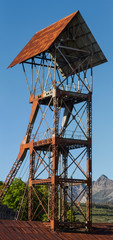 pit mine headframe