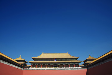 Forbidden city, Beijing, China.