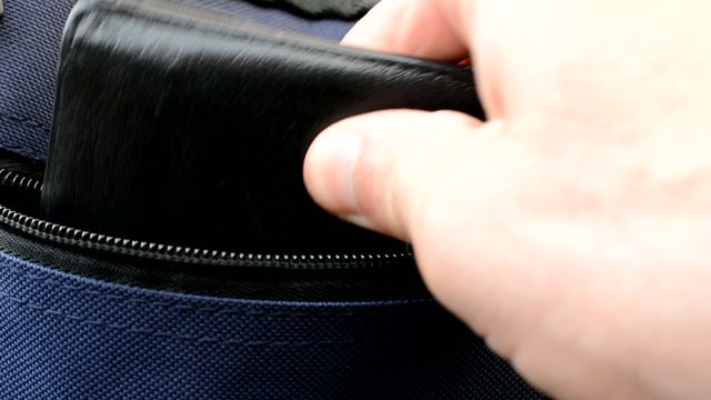 Stehlen einer Brieftasche