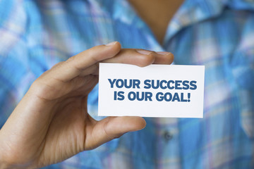 Your success is our goal
