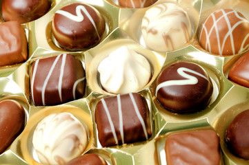 Praline of chocolate