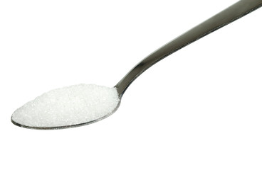 Isolated Spoon with sugar