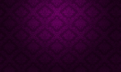 background baroque floral violet