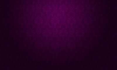 background baroque floral violet