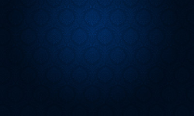 background baroque floral bleu