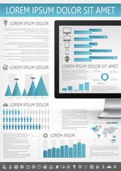 IT Industry Infographic Elements