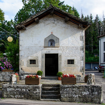 Little mountain chapel