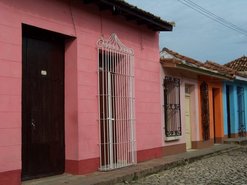 Les petites maisons colorées de Trinitad