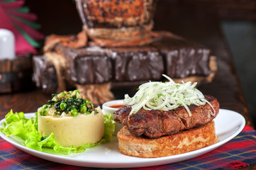 Gourmet steak meat