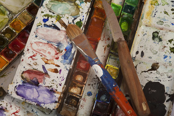 Kunstmaler-Aquarellfarben