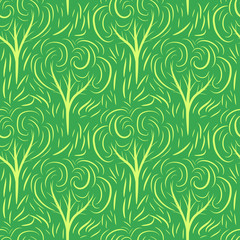 Seamless park pattern