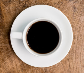 cup on table