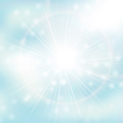 blue sky with clouds background