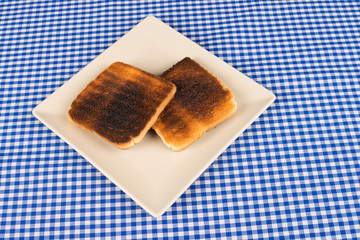 Burnt toast