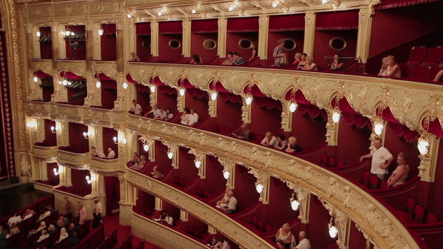 People in Opera Theater