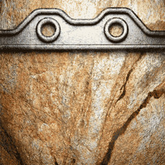 metal and stone background