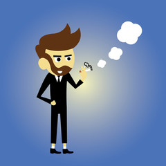 Smoking man