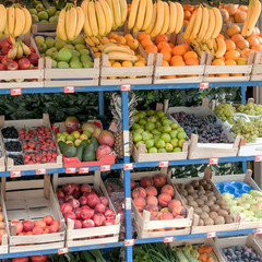 fruit on the counter