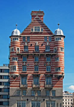 White Star Line building in Liverpool, UK