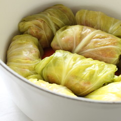 east european food, cabbage roll