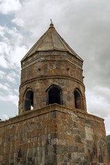 Holy Trinity Church in Georgia in the village of Gergeti